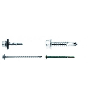 Evolution Bi-metal Timber Tek WingDrill with Countersunk Head for Light Steel - 5.5mm x 62mm - per 100
