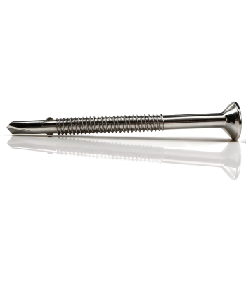Evolution Bi-metal Self Drilling WingDrill with Countersunk Head for Heavy Steel - 5.5mm x 85mm - per 100