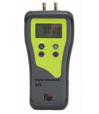 TPI Europe 623 Dual Input High Resolution Digital Manometer