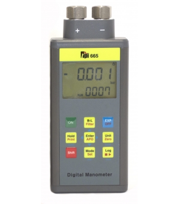 TPI Europe 665 Dual Input Differential Manometer