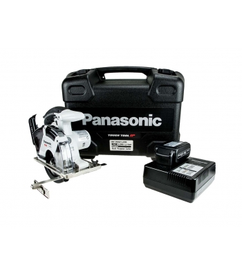 Panasonic EY45A2LJ2G31 18v 2x5.0Ah Li-ion Dual Voltage Circular Saw Kit