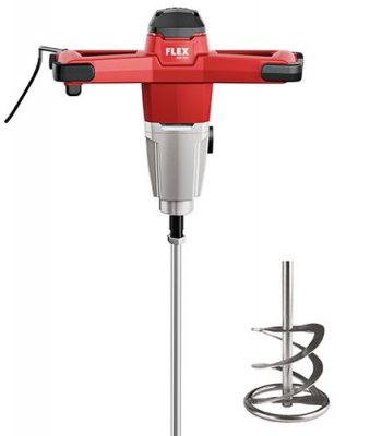 Flex MXE 1002 + WR2 120 1010 watt 2-speed mixer with accelerator trigger switch 230v