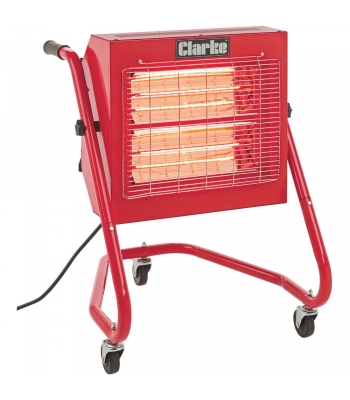 Clarke Devil 370SPB Quartz Halogen Infra-red Heater (230V)
