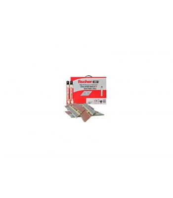 Fischer 534707 1st Fix Nail Pack 3.1 x 75mm Ring Nails Galv Class 1 & 2 (2200 nails, 2 fuel)