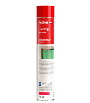 Fischer B1 Firestop Gunfoam Pink 750ml Can each - Code 043712