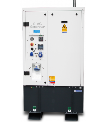 HGI WAC90B 9.0 kVA (Dual Volt) Welf-Air Generator with Exhaust Ext kit + Extension Lead - WAC90B