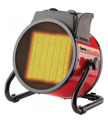 Clarke Devil 2000PTC 2kW Ceramic Fan Heater