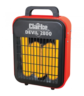 Clarke Devil 2800PTC 2.8kW Fan Heater (230V)