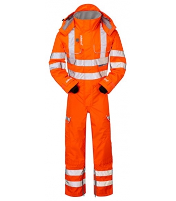 Pulsarail® PR505 Waterproof Coverall Orange