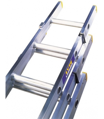 Lyte 3 Section Trade EN131 Aluminium Extension Ladder