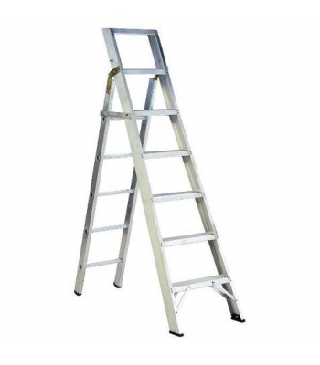Lyte LS8/6 8 + 6 Tread Aluminium Ladda-Steps