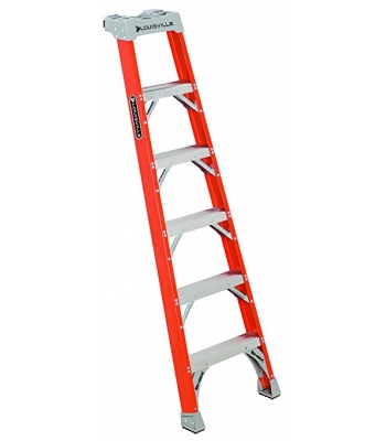 Lyte FH1506 Fibreglass Pro Shelf Ladder - Size 6
