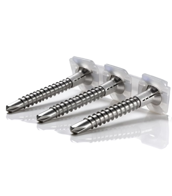 Evolution 3.9 x 45mm Exterior Render Board Collated Drywall Screws Fine Thread Evoshield 1000hr Coating Qty 1000