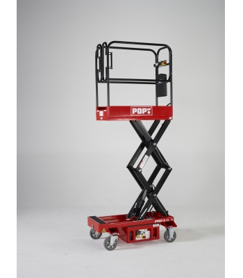 Pop Up Scissor Lift - PRO IQ10 Pop Up Push Around Scissor Lift - 5.0m Working Height - Code PUPIQ10