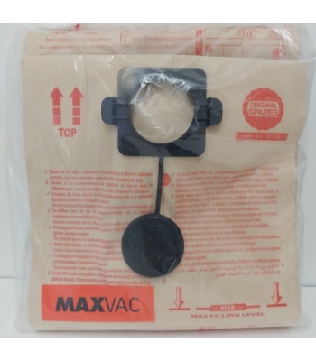 MaxVac MV-DV-ACC-107 – M-Class Paper Filter Bags for DV35 (pk 5)