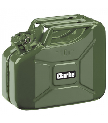 Clarke 10 Litre Fuel Can (Green) JC10LG