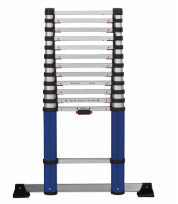Werner 30113820 Aluminium Telescopic Extension Ladder (3.8m)
