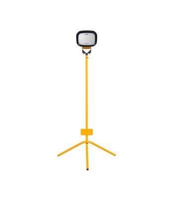 Defender E705641 LED3000S Single Head Floodlight with Fixed Leg Tripod 110V