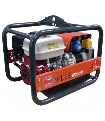 Belle GPX3400 Honda Powered 3.4kva / 2.7kw Stackable Generator - Code G3401S