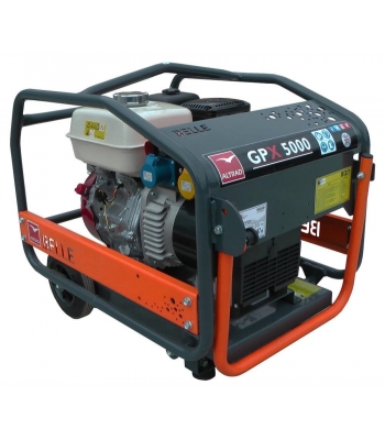 Belle GPX5000W Honda Powered 5kva / 4kw Generator with Wheels - Code G5001WS