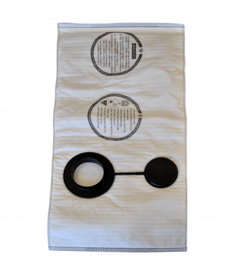 Maxvac Dura L Class Fleece Bags for DV20 - pk5