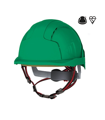 JSP EVOLite® Skyworker™ Industrial Height Safety Helmet - Code AJS260_000_300 - Green