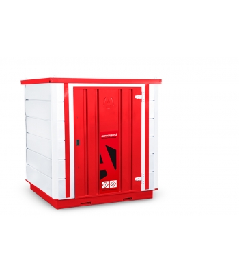 Armorgard Forma-Stor COSHH Hazardous Secure Storage Unit - 2075 x 2075 x 2255mm - FR200C