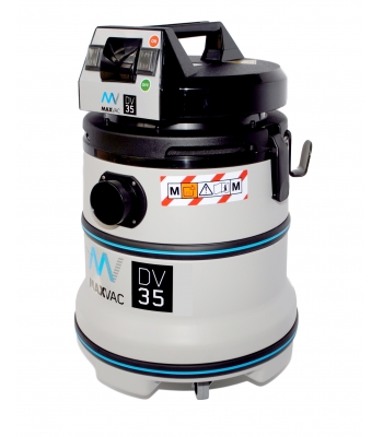 Maxvac Dura DV-35 MBN M-Class Filter Vacuum NO PTO with Wand Kit - 240v/110v