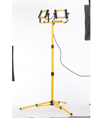 Stanley SXLS31540E Twin LED Floodlight with Tripod 240v