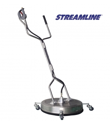 HIGHLINE™ HP-HSC550-SS HAMMERHEAD Professional 22 inch  Stainless Steel Rotary Flat Surface Cleaner with four castors