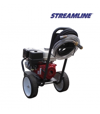 HIGHLINE™ HP-T15250PHR-G Honda Petrol Powered Trolley Mounted Pressure Washer, 15LPM 250BAR