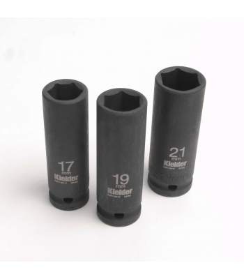 Kielder KWT-126-01 1/2in Drive Deep Impact Socket Set 3 Piece