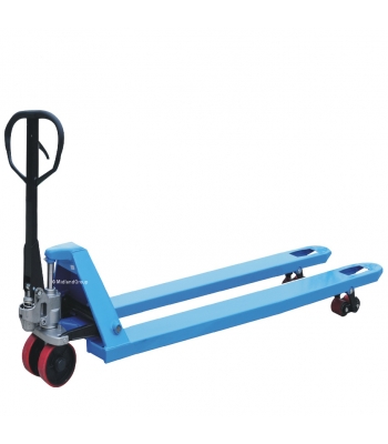TUV Long Pallet Truck 540×1800 Forks 1.8m Length