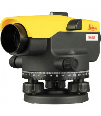 Leica NA320 Optical Level 20 x Magnification Kit - Optional Tripod and Staff