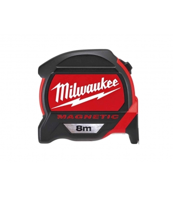Milwaukee 48227308 GEN2 8m Magnetic Tape Measure (per 6 pack)