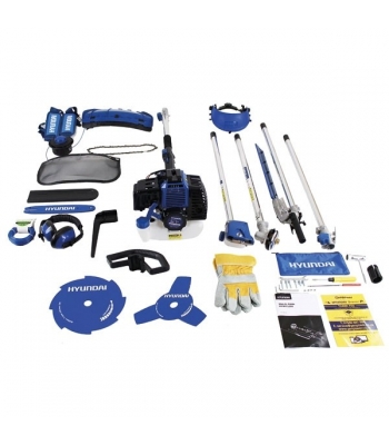 Hyundai HYMT5200 52cc Petrol Garden 5 in 1 Multi Function Tool