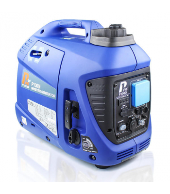 P1 Power P1000i 1000W / 1kW Petrol Inverter Suitcase Generator, Lightweight & Quiet Running with DC & USB Outputs