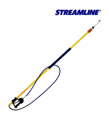 HIGHLINE HP-18 Glass Fibre Telescopic Pole 3 Sections with Nozzle Included