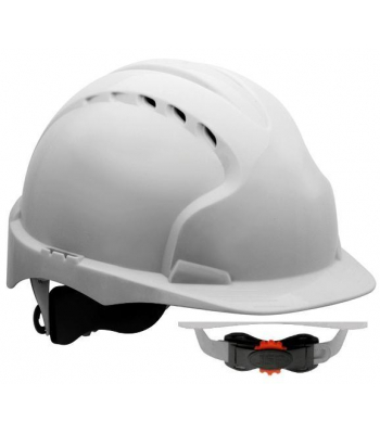 JSP EVO®3 AJF170-000-100 Revolution® Wheel Ratchet - Vented Safety Helmet