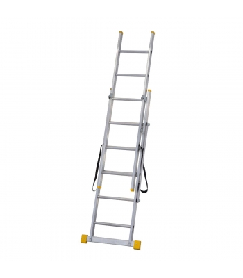 Werner Abru Promaster Double Section Reform Ladders - ExtensionPlus X3