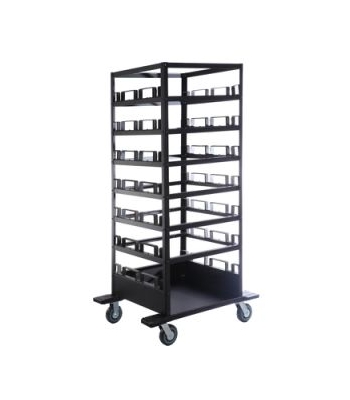 Queue STCART21 Horizontal 21 Post Cart