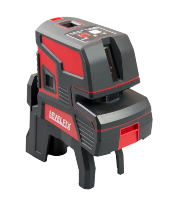 LEVELFiX 206R Cross Line & 6 Point Laser Level - Red