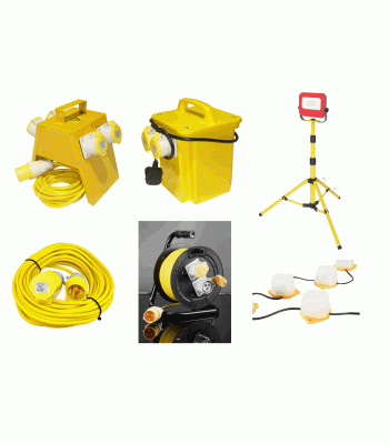 LUMER Heavy Duty Site Lighting Kit - 110v Site Application - Code LM35424