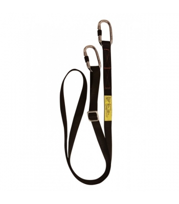 Aresta AR-02404/20nc 2 Meter Adjustable Webbing Lanyard (Optional carabiners)