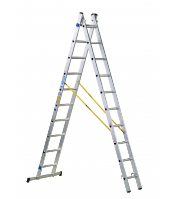 Zarges 2- Part Combimaster DX 44872 - 2 x 12 rungs