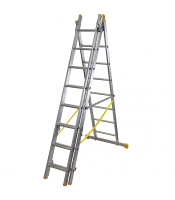 Youngman 34138118 Combi 100 Ladder 2.40m - 4 Way