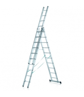 Zarges 41537 Trade 3-Part Skymaster - 3 x 7 rungs