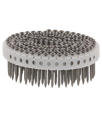 ITW 142208 2.5 x 45mm Covered Outdoor Electro Galvanized Nailscrew - 750 per box