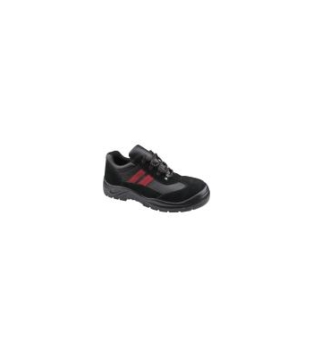 Delta Plus LH507S1 BLACK BARTON GRAIN LEATHER LOW SHOE - S1 SRA