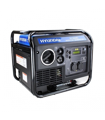 Hyundai HY3500Ei 3.3Kw Single Phase Electric Start Inverter Generator